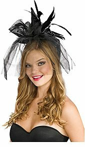 Black Mini Witch Hat Adult