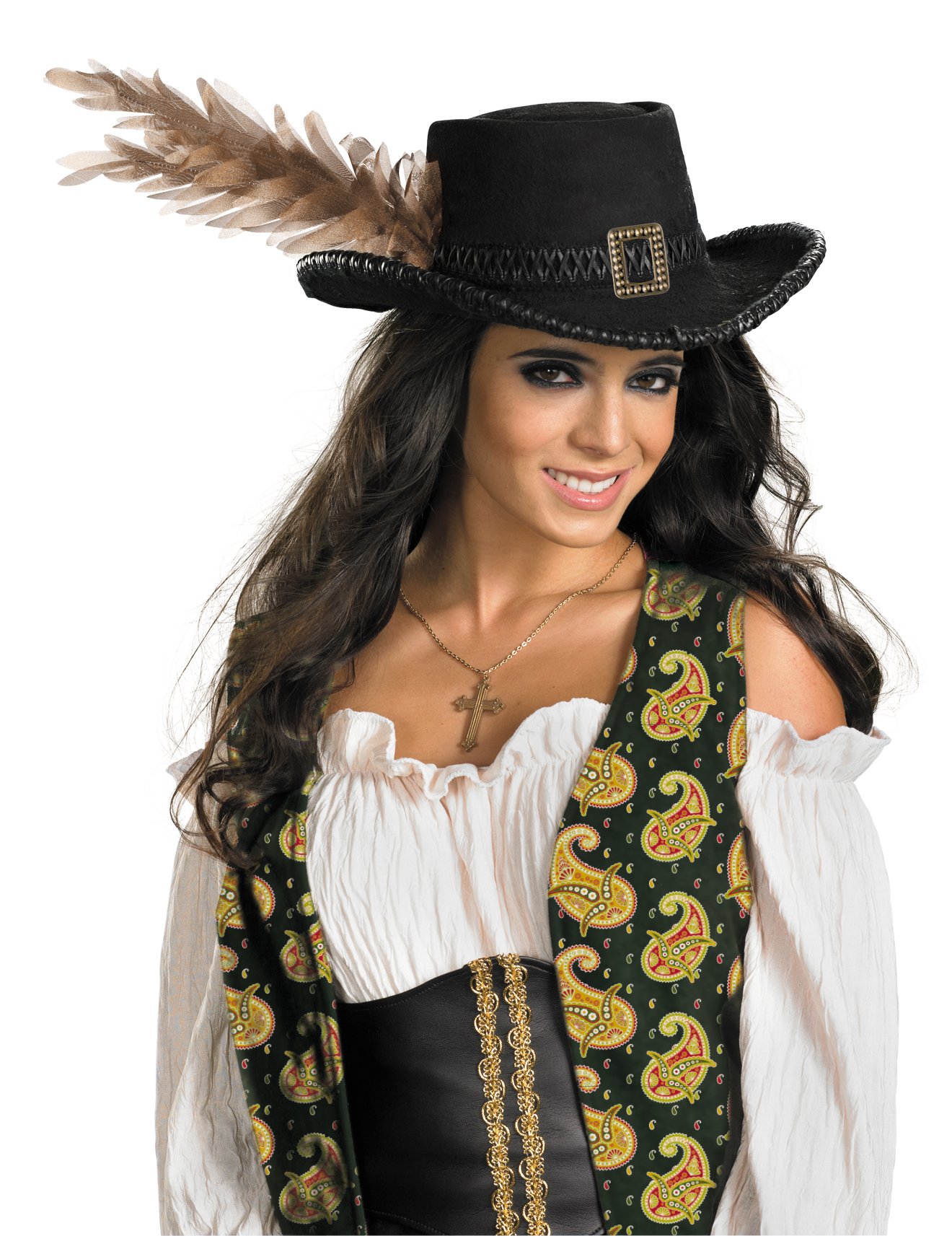 Pirates Of The Caribbean - Angelica Deluxe Pirate Hat (Adult)