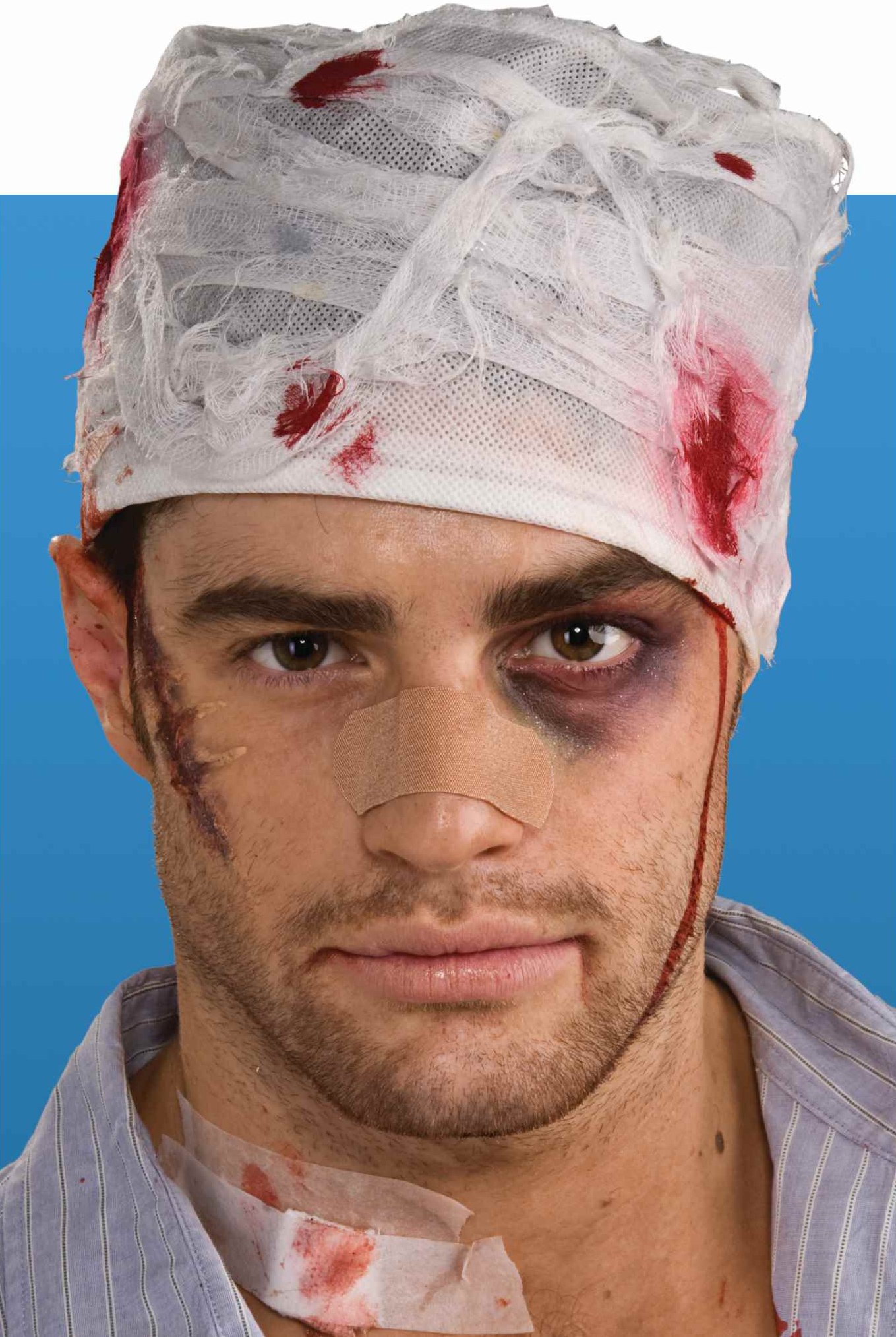 Bloody Head Bandage Adult