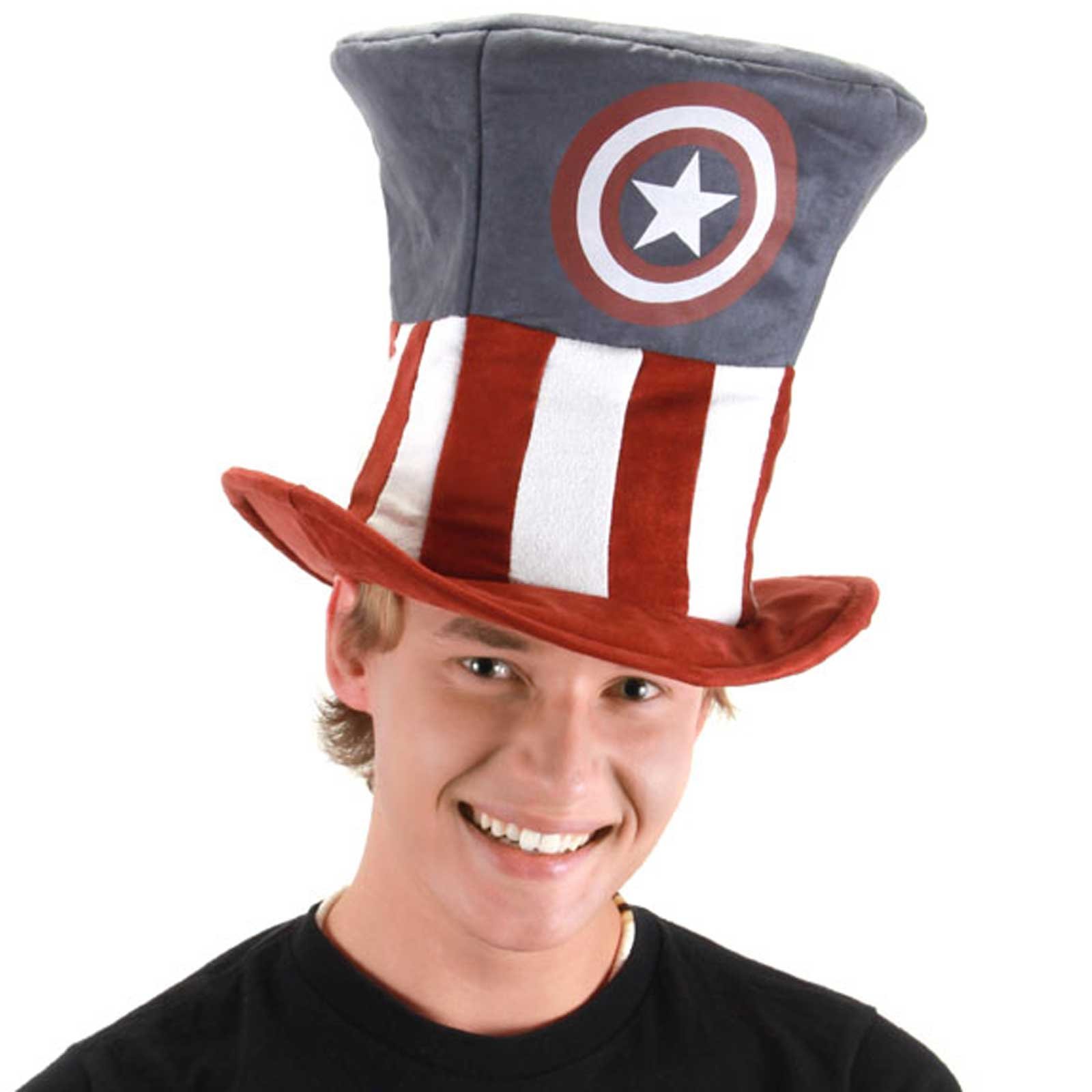 Captain America Mad Hatter Adult Hat