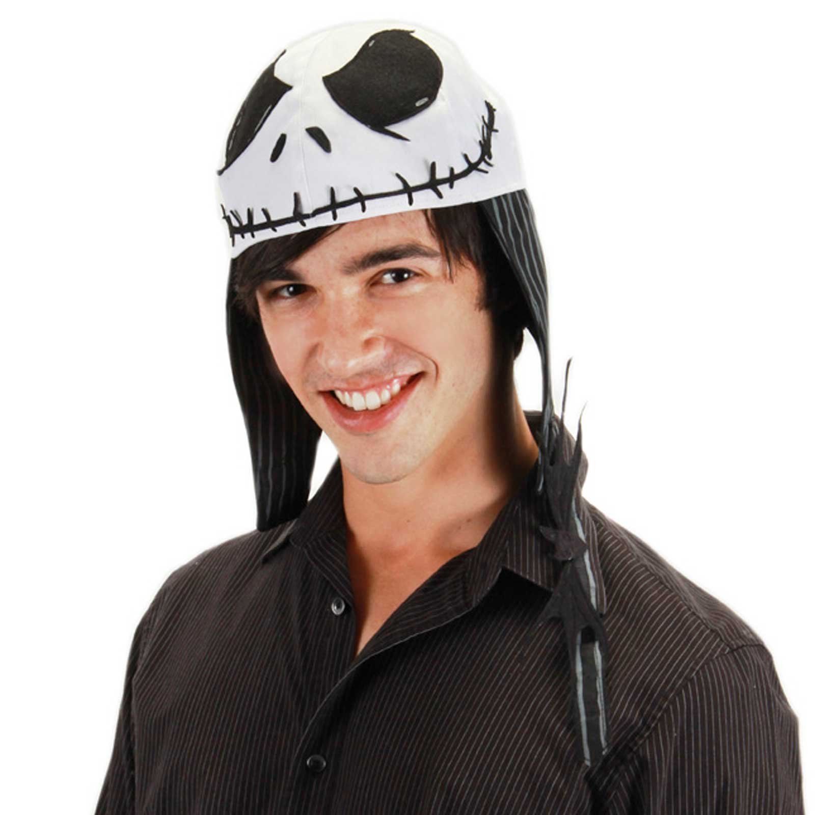 Jack Skellington Aviator Adult Hat