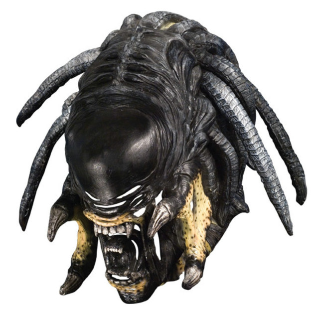 Alien vs.Predator Deluxe Predalien Overhead Latex Mask