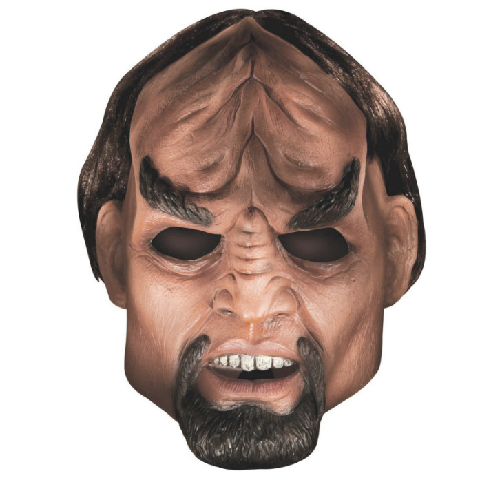 Star Trek Next Generation Worf Deluxe Latex Mask Adult