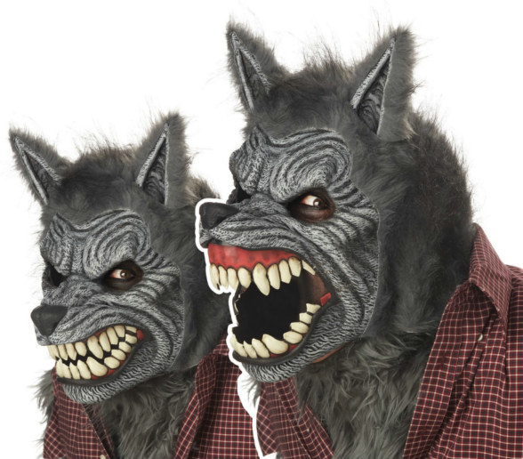 Werewolf Ani-Motion Adult Mask