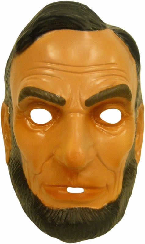 Abraham Lincoln Plastic Adult Mask