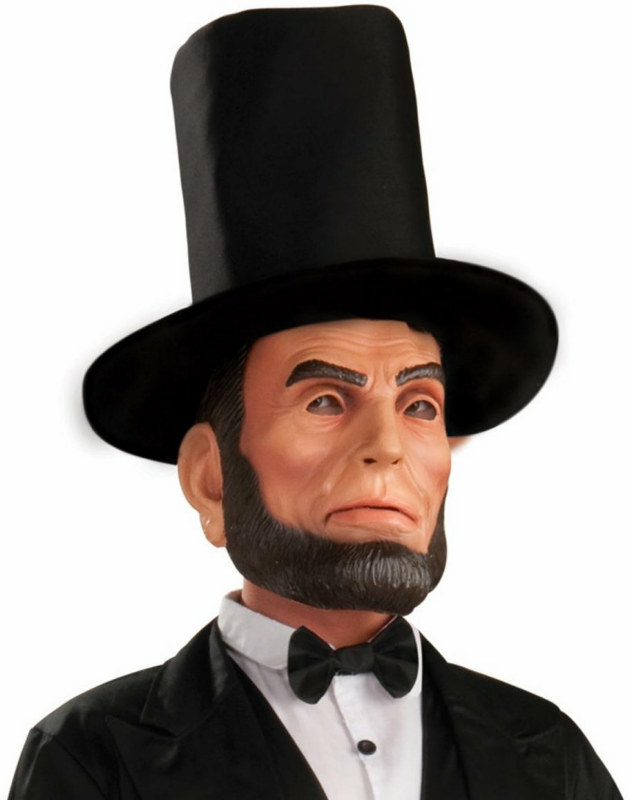 Abraham Lincoln Latex Adult Mask