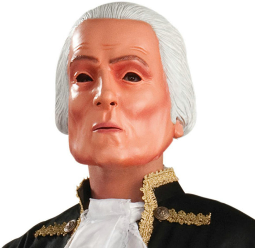 George Washington Latex Adult Mask