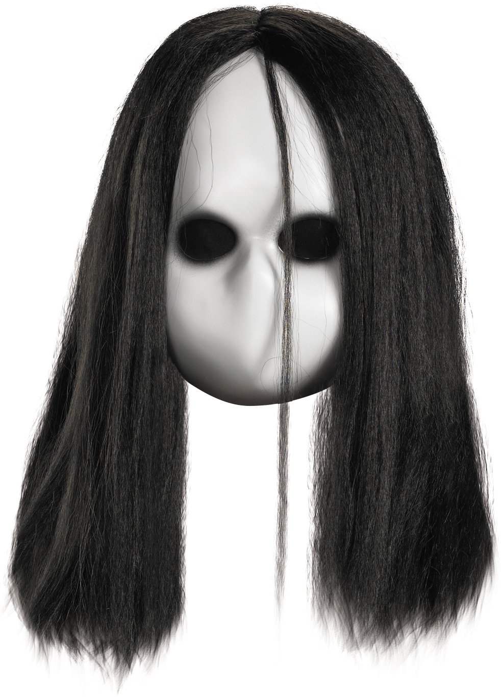 Blank Black Eyes Doll Mask (Adult)