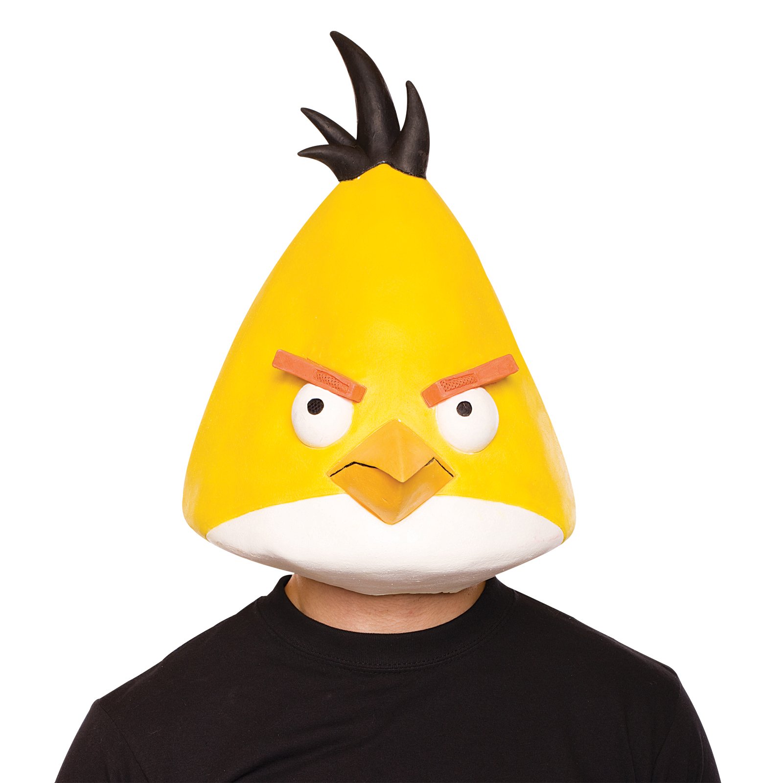 Angry Birds Yellow Bird Latex Mask Adult