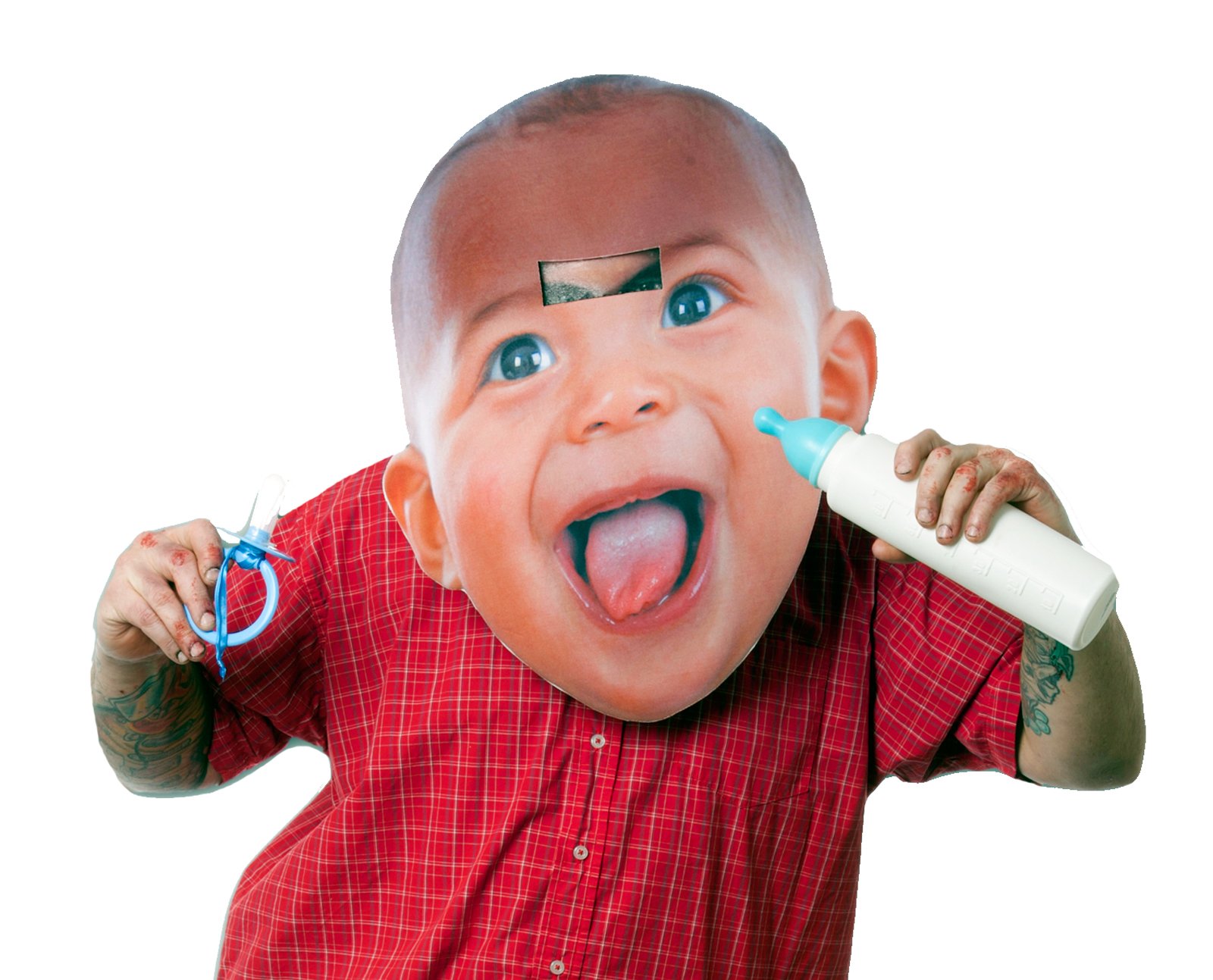 Big Head Baby Adult Mask