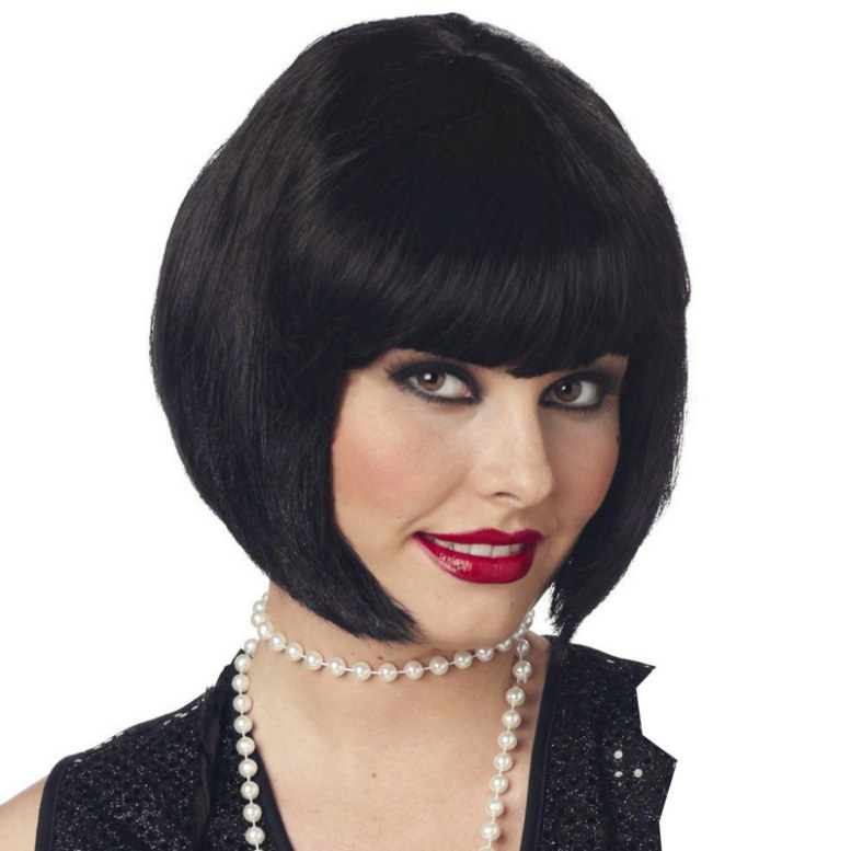 Flapper Wig (Black)