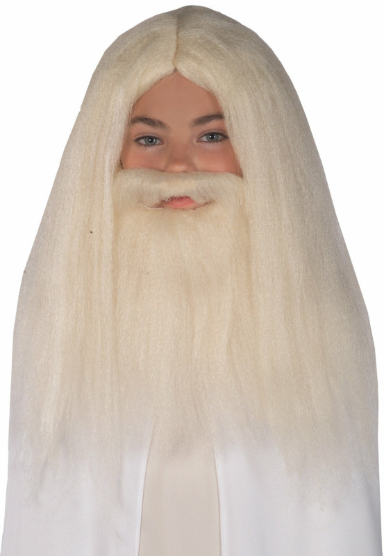 Gandalf Wig & Beard - Lord of the Rings