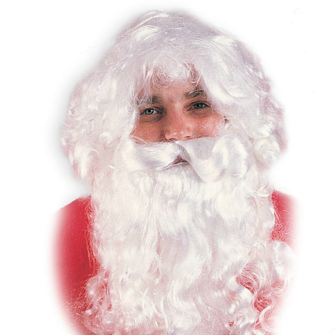 Kris Kringle Wig & Beard