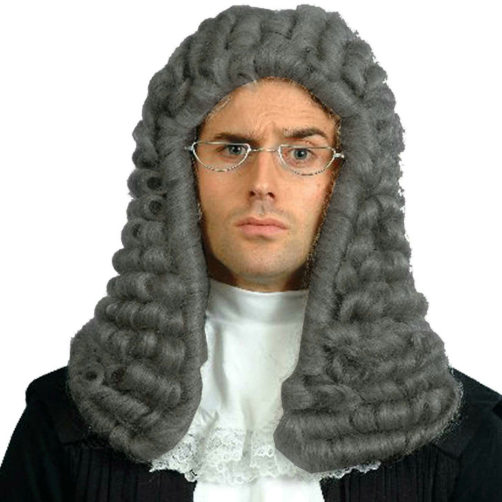 Judges Wig Grey Adult