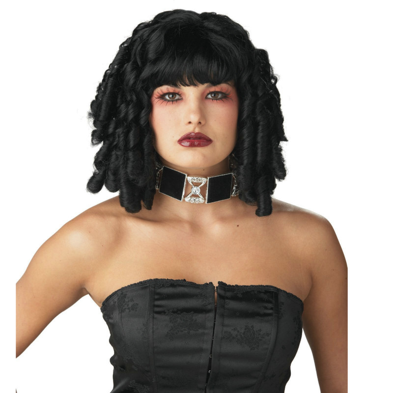 Club Curls (Black) Wig