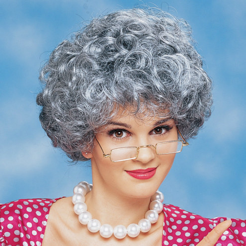 Mom Wig - Grey