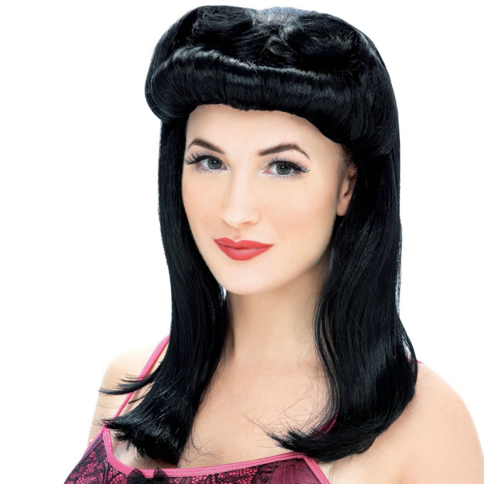 Pinup Wig - Black