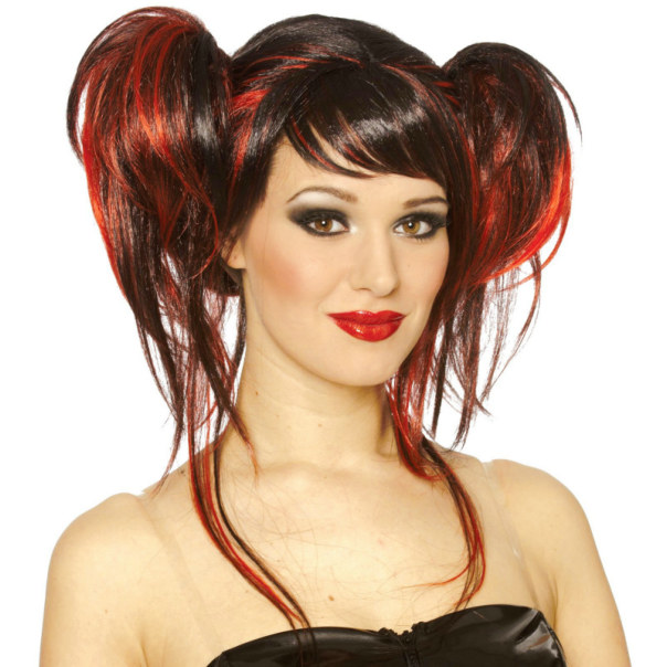 Devil 'Do Red/Black Wig