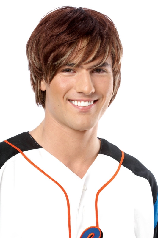 Heartthrob Brown Wig - Adult