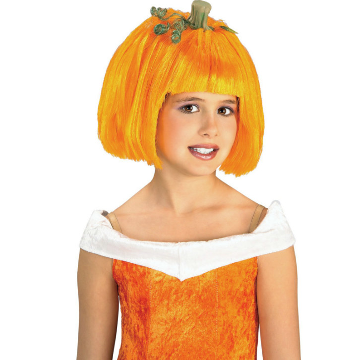 Pumpkin Spice Child Wig