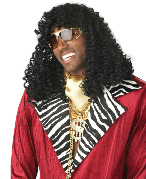 Supa' Freakin' Black Wig