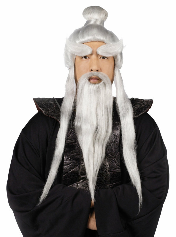 Sensei Wig and Beard Set