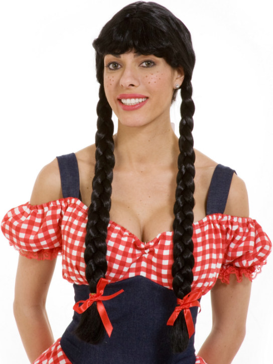 Farm Girl Adult Wig