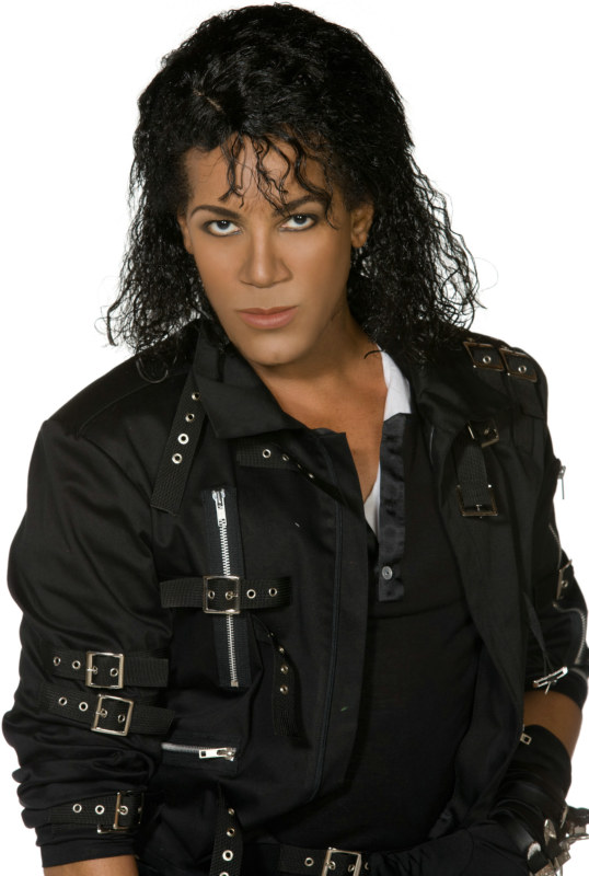 Michael Jackson Long Adult Wig