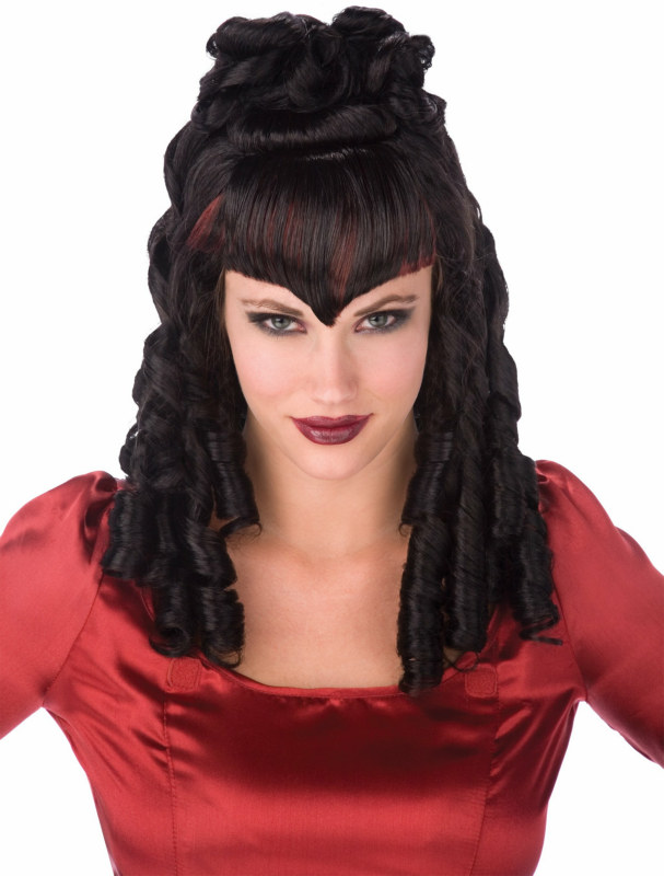 Gothic Curls Wig Adult