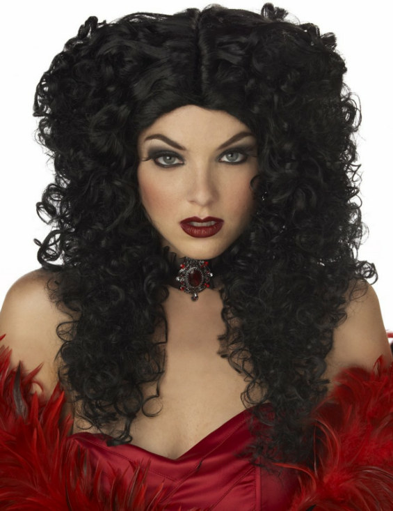 Madame Macabre Black Adult Wig