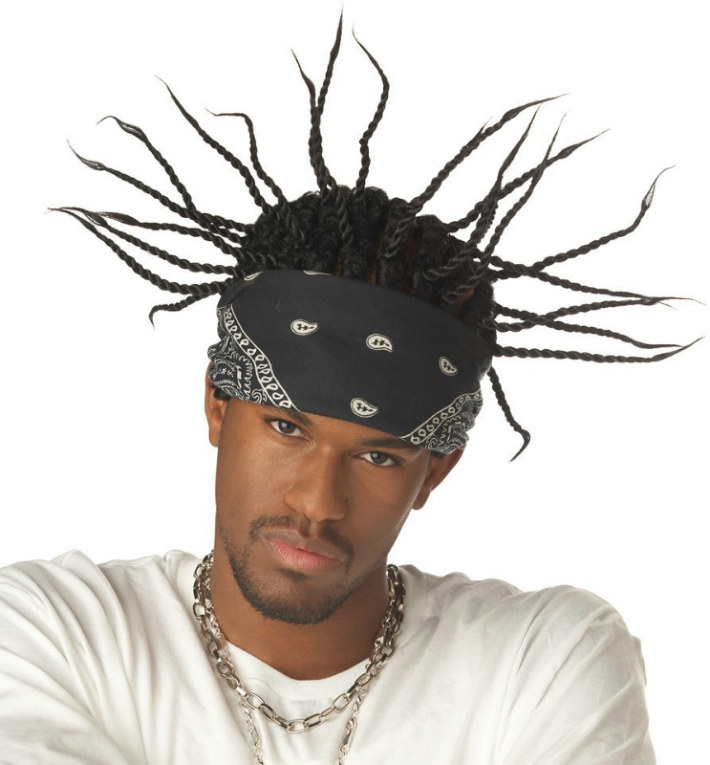 Gangsta Braids Adult Wig