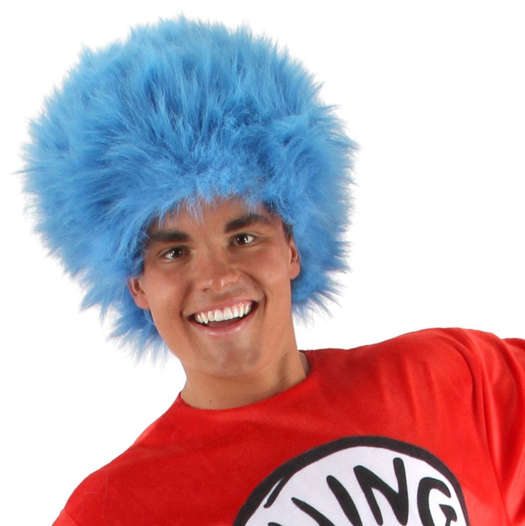 Dr. Seuss The Cat in the Hat - Thing 1 and Thing 2 Wig (Adult)