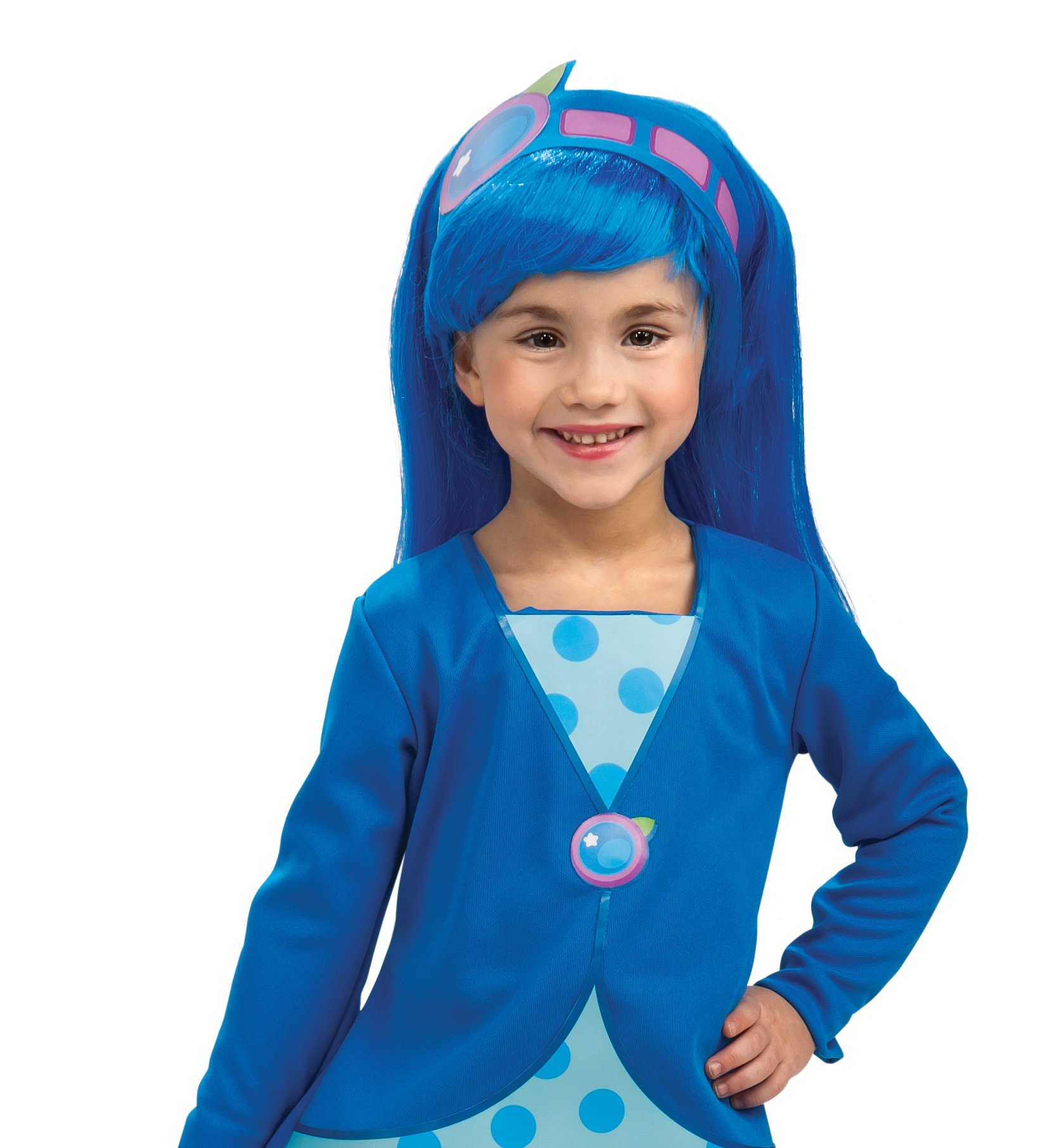 Strawberry Shortcake - Blueberry Muffin Wig (Child)