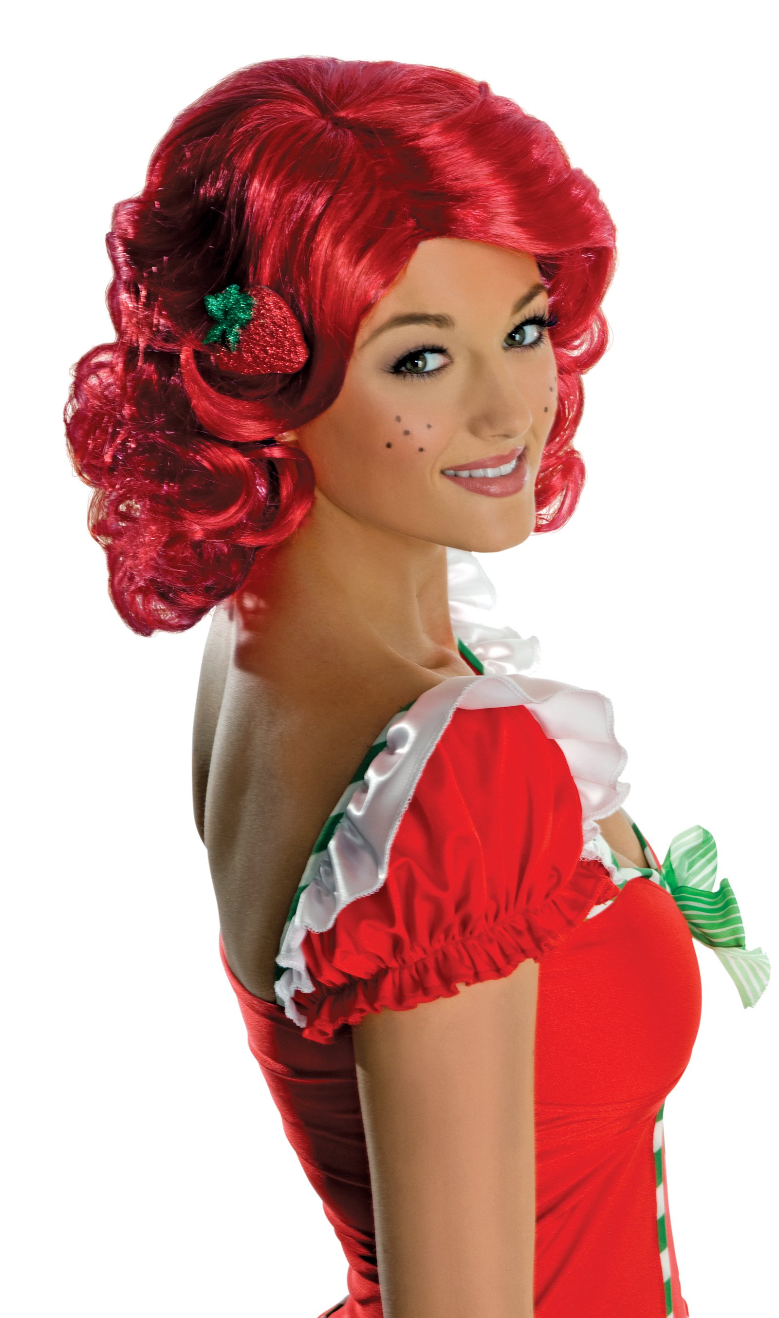 Strawberry Shortcake - Deluxe Strawberry Shortcake Wig (Adult)