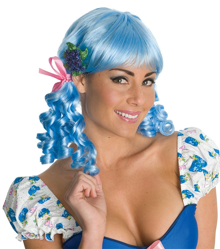 Strawberry Shortcake - Bluberry Muffin Wig (Adult)