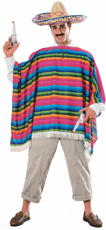 Mexican Serape Adult Costume