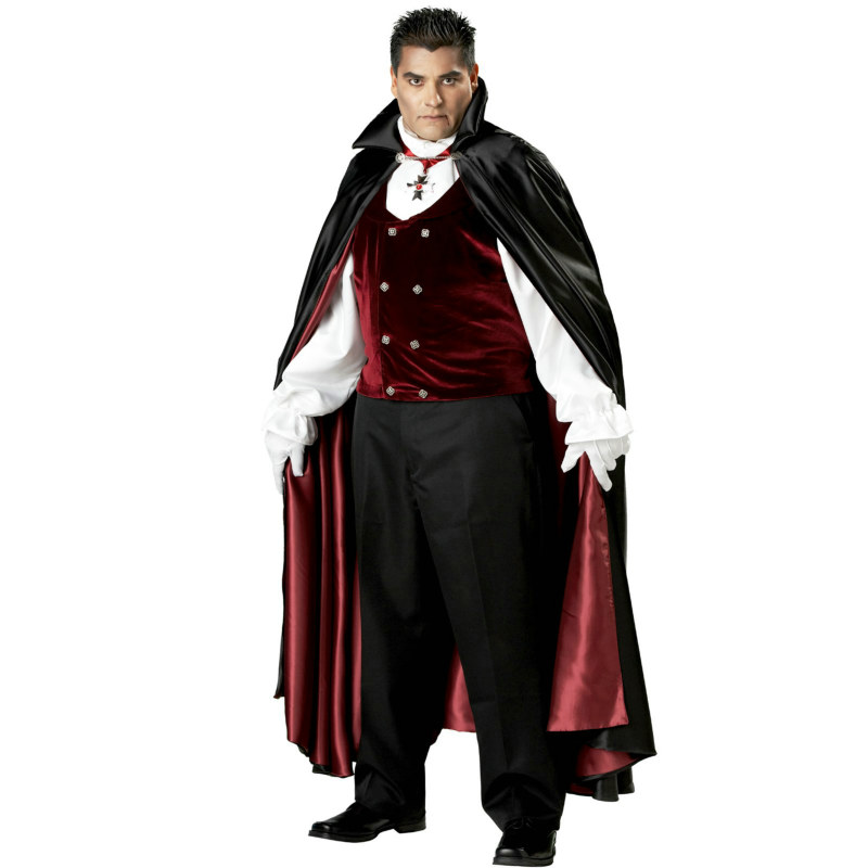 Gothic Vampire Plus Elite Collection Adult Costume