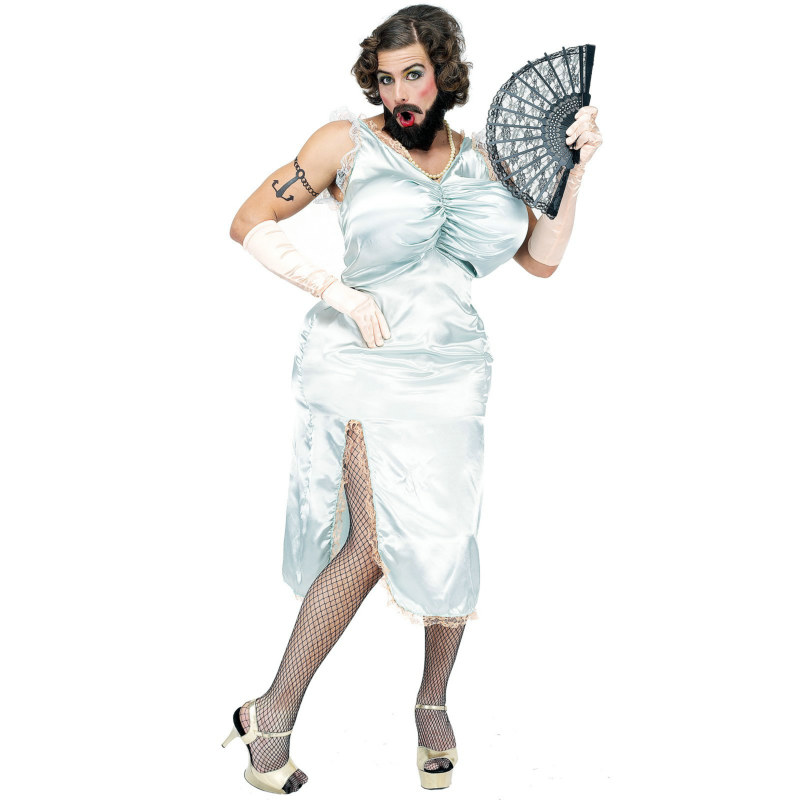 Bearded Lady Adult Circus Costume