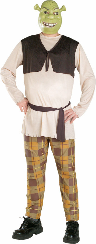 Shrek The Third Shrek Plus Adult Costume