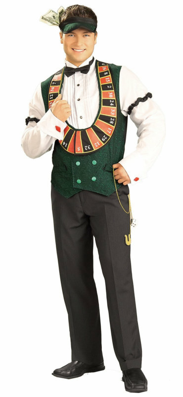 Card Dealer Adult Costume