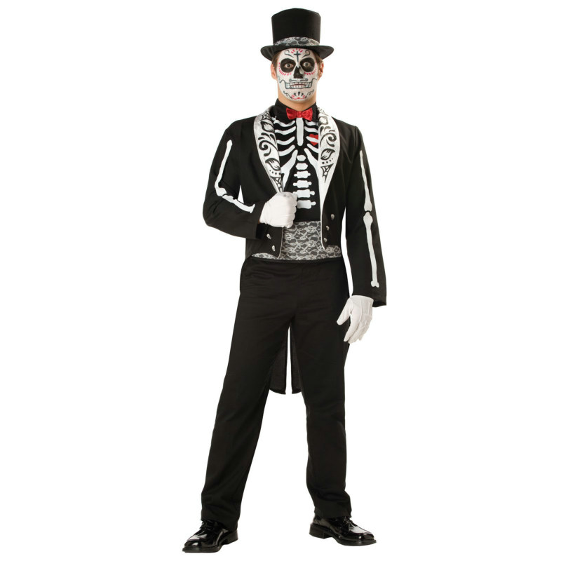 Day Of The Dead Groom Adult Costume