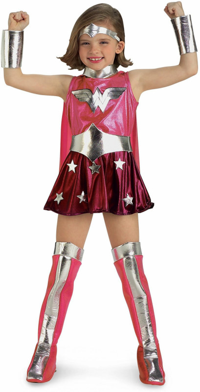 Pink Wonder Woman Child Costume