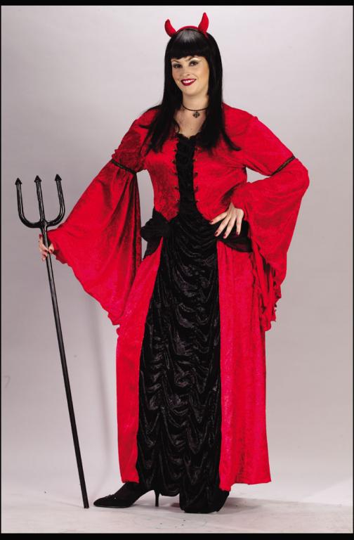 Devil Princess Plus Size Adult Costume