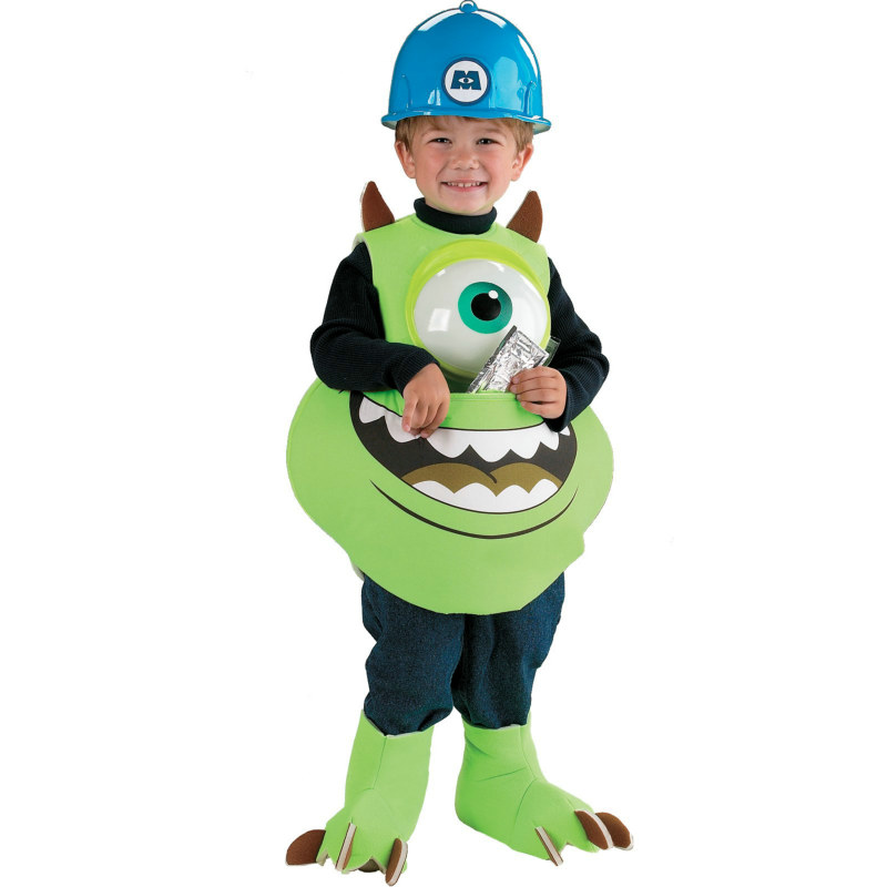 Monsters Inc. Disney Mike Candy Catcher Child Costume