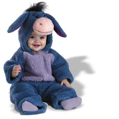 Disney Baby Eeyore Plush Bodysuit Infant / Toddler Costume