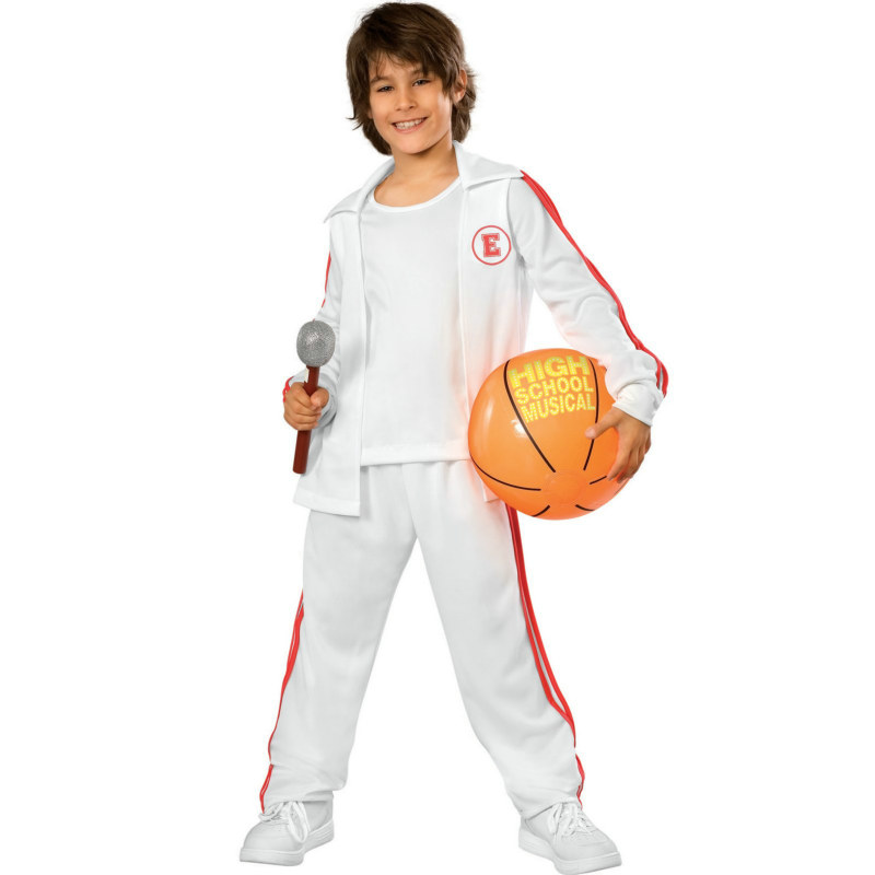 High School Musical Troy Warm-Up Jersey Set Child Costume