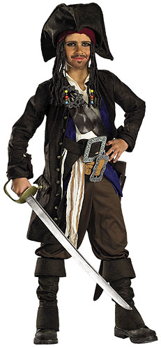 Child Deluxe Jack Sparrow Costume