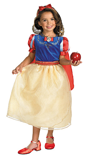 Kids Deluxe Snow White Costume