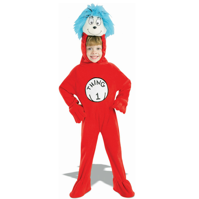 The Cat In The Hat Dr. Seuss Thing 1 Child Costume