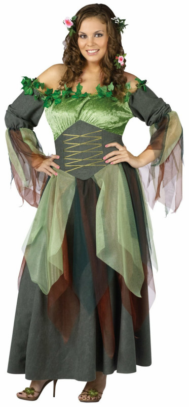 Mother Nature Adult Plus Costume